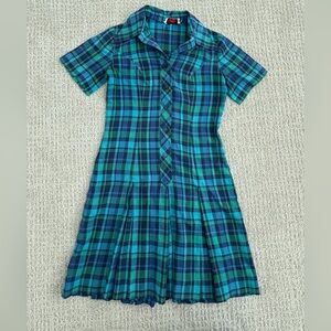 1960’s plaid scooter dress